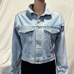 Classic Light Blue Agnelli Denim Jacket for Women